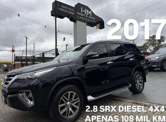TOYOTA HILUX SW4 2.8 SRX 4X4 16V TURBO INTERCOOLER DIESEL 4P AUTOMÁTICO